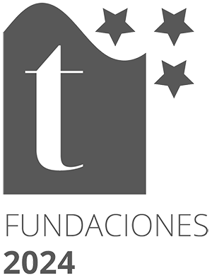 Sello de fundaciones 2024 tres estrellas