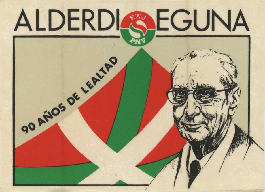 Museo del Nacionalismo Vasco. Pegatinas