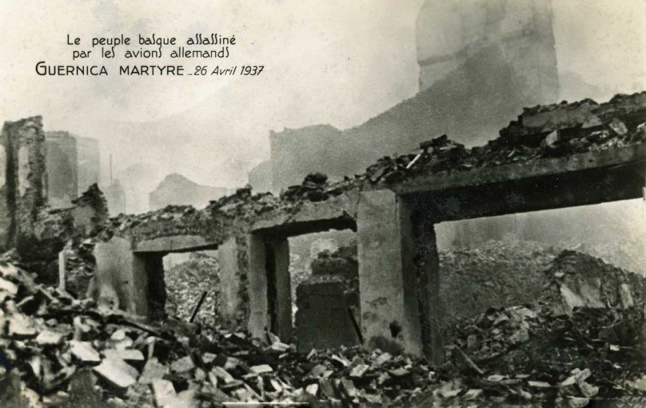 Museo del Nacionalismo Vasco. Bombardeo de Gernika