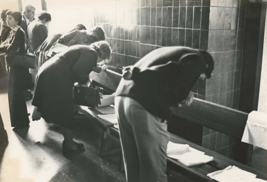 Museo del Nacionalismo Vasco. Elecciones 1977