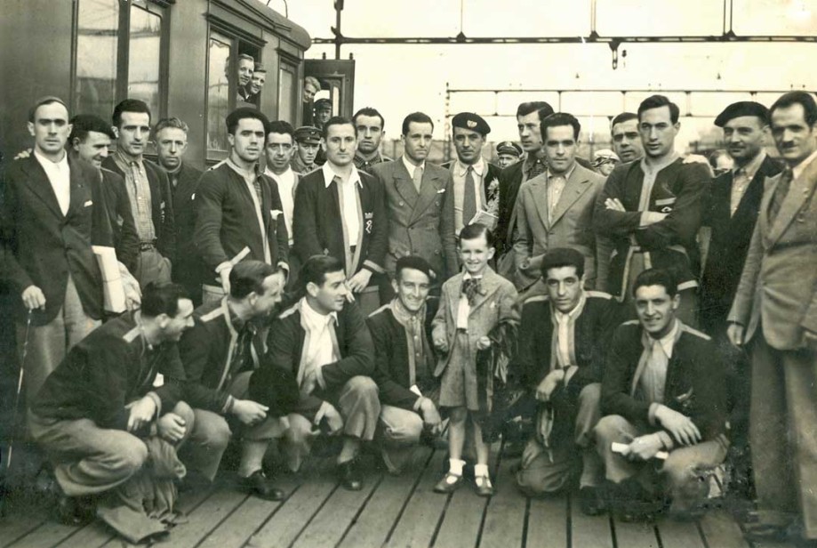 Museo del Nacionalismo Vasco - Chaqueta del chándal que el equipo Euzkadi