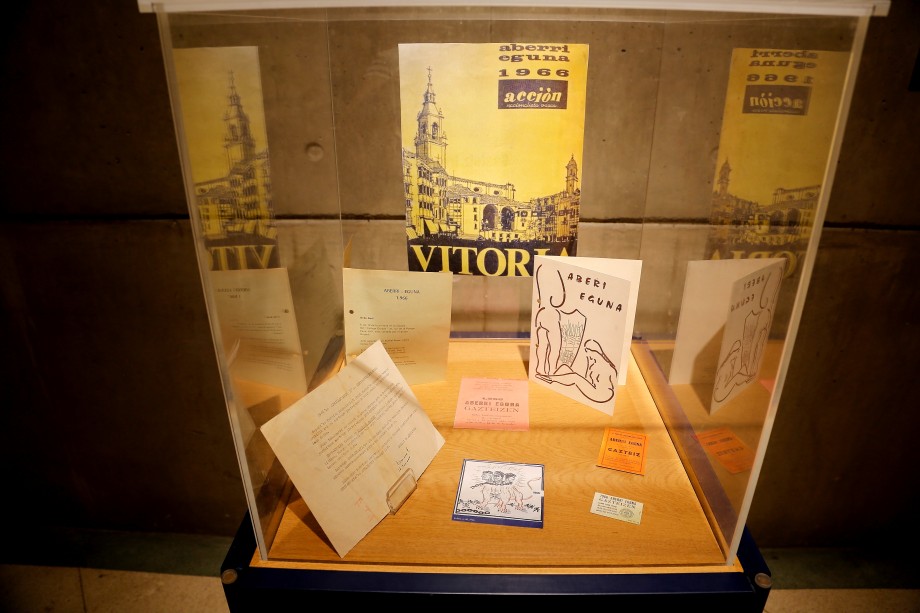 Museo del Nacionalismo Vasco - Exposición: Aberri eguna 1966. Llega la división