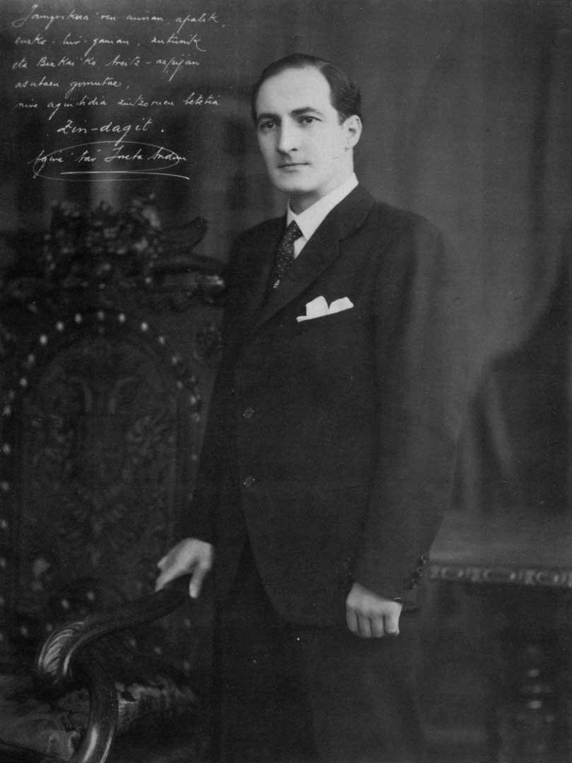 Museo del Nacionalismo Vasco. José Antonio de Agirre y Lekube