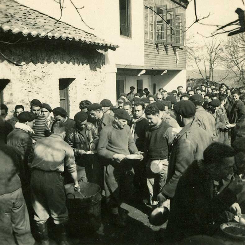 Museo del Nacionalismo Vasco. Batallón Amayur