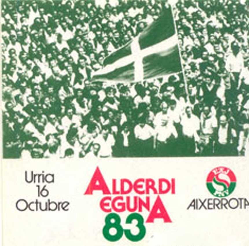 Museo del Nacionalismo Vasco. Alderdi Eguna 1983