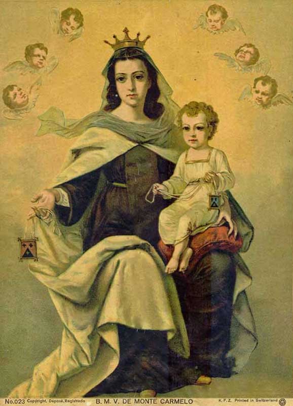 Museo del Nacionalismo Vasco. Virgen del Carmen