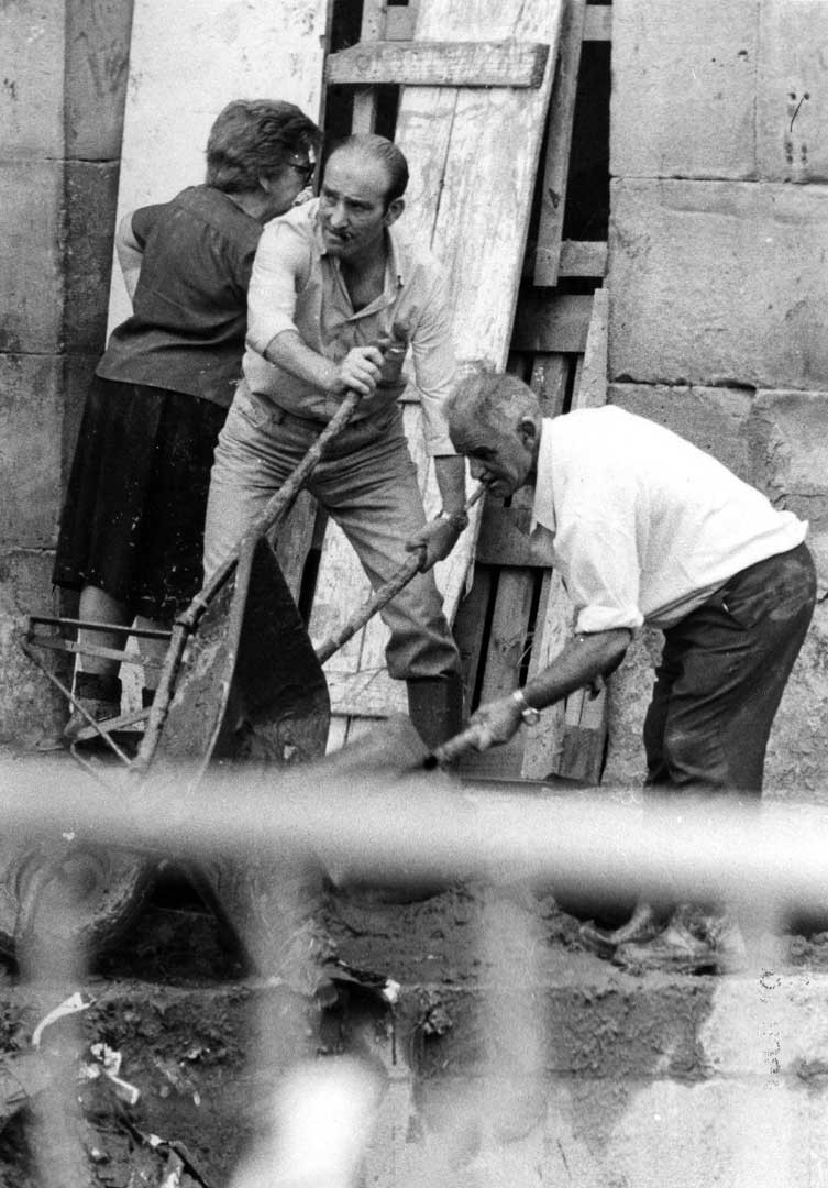 Museo del Nacionalismo Vasco. Inundaciones 1983.