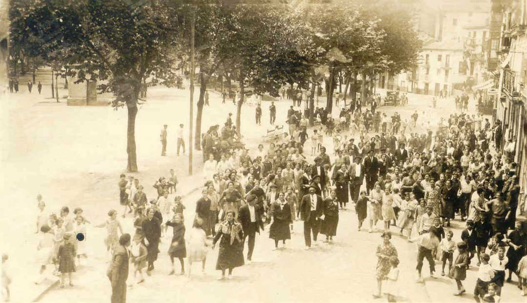 Museo del Nacionalismo Vasco. Fiesta de San Pedro en Bermeo.