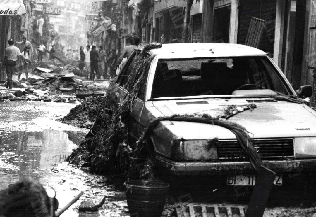 Museo del Nacionalismo Vasco. Inundaciones 1983.