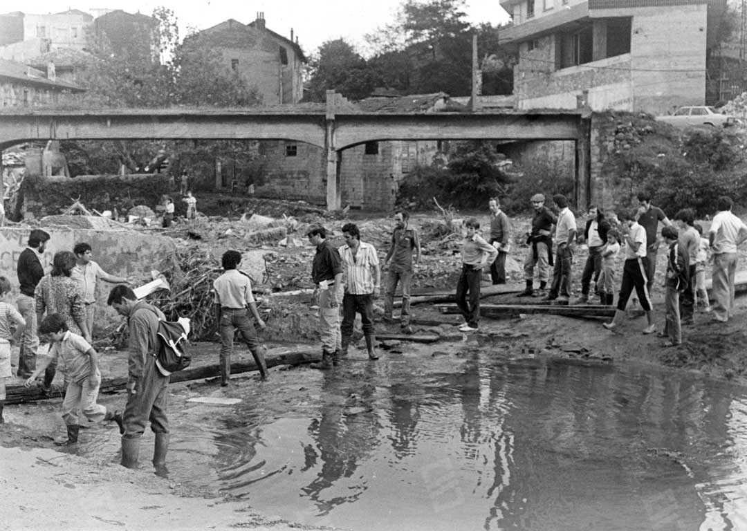 Museo del Nacionalismo Vasco. Inundaciones 1983.