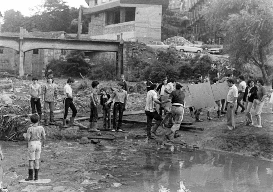 Museo del Nacionalismo Vasco. Inundaciones 1983.