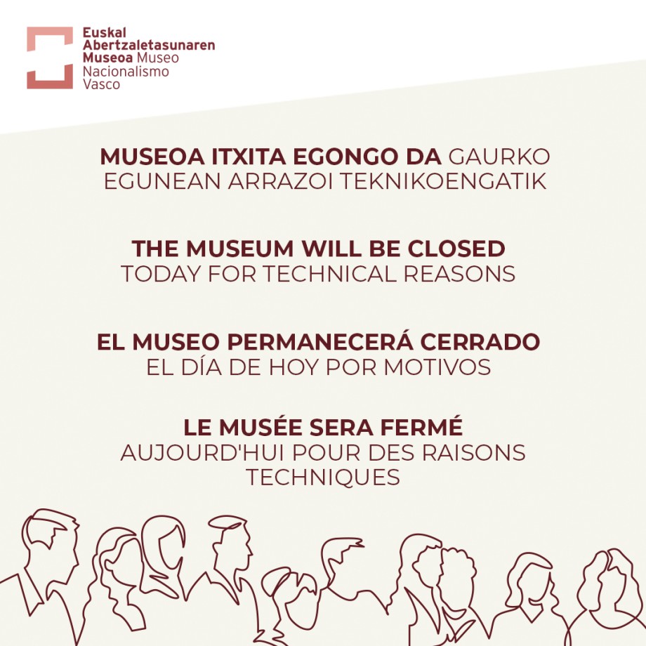 Museo del Nacionalismo Vasco. Exposición \