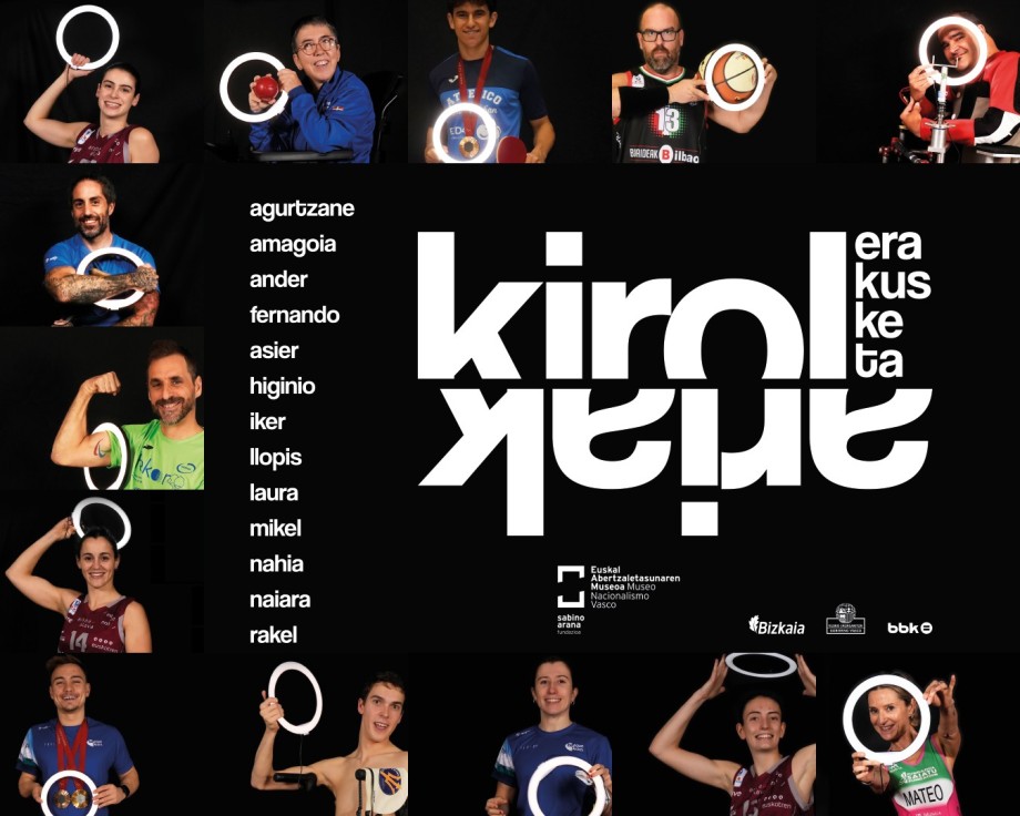 Museo del Nacionalismo Vasco - Exposición Kirolariak