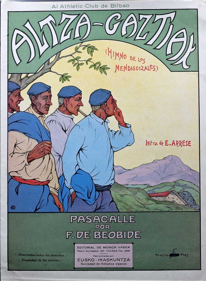 Museo del Nacionalismo Vasco - Mendirik Mendi. Euzko Mendigoizale Batza - Durango