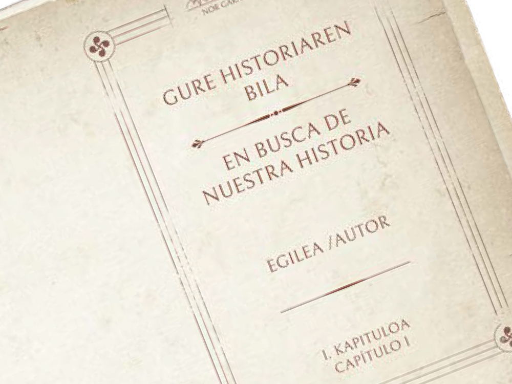 Museo del Nacionalismo Vasco - Talleres - En busca de nuestra historia